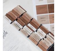 Laminated Bible Tabs for Women Study Bible - Earth Tone Neutral Gold Foil Bible Index Tabs for Men (Dune)