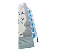 Laminated Book Tabs for Systematic Theology: Intro to Biblical Doctrine 2nd | Laminated, Color-Coded, Removable, (Book not Included). Includes Blank Tabs and Alignment Card for easy installation