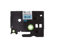 Laminated label tape 12 mm TZE - 531 Blue u0026 Black