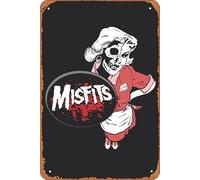 Laminated Misfits(Waitress) Music Inch-Poster Retro Metal Sign Vintage Tin Sign for Bar Man Cave Cafe Office Home Wall Decor Gift 12 X 8 inch