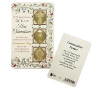 Laminated Prayer Card First Holy Communion 8.5x5.5cm - Communion Day Prayer