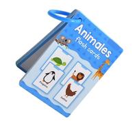 Laminated Spanish Learning Flashcards with Full-Color Animal Art | Animal Illustrations with Spanish Words, Introductory Vocabulary Activities for Home and Early-Learning Classes