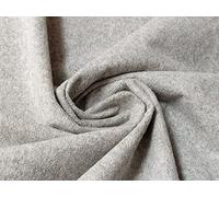 Laminated Terry Towelling Waterproof Fabric Material Light Grey, 1/2Mtr - 145cm x 50cm