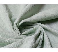 Laminated Terry Towelling Waterproof Fabric Material Mint, 1/8Mtr - 50cm x 36cm