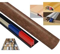 Laminated Threshold Strip Clip System 38mm x 90cm Multi-Height & Pivot Self Adhesive Easy Fit (Kolburg)