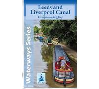 Laminated Waterproof Heron Liverpool to Keighley Canal Map