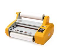 Laminating Machine 18" Hot and Cold Roll Laminator Digital Thermal Laminating Machine for Single/Dual Sides Lamination