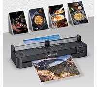 Laminating Machine, A3 Thermal Laminator with Intelligent Temperature Adjustment, Rapid Preheating, Hot and Cold Mounting for Home, Office, and School