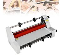 Laminating Machine，Commercial Single and Double-Sided Lamination for Home, Business, Office, and School, 350mm Width with Two Laminating Rolls