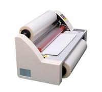 Laminating Machine, Digital Display Cold Hot Roll Laminator, 350mm, Equipped with Two Laminating Rolls, Suitable for Paper, Card, Wood Veneer