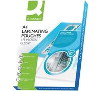 Laminating Pouches A4 Gloss 2 X 175 micron Heavy Duty Anti-Static 100 Sheets