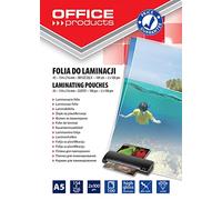 Lamination Foil Office PRODUCYS A5 2x100 MICR; Glossy 100 Pcs Transparent/Presentation/Type-for Lamination/Kind-Glossy/Material-Plastic/Colour-Transparent/Format-A5 / Thickness (mm)-2x100