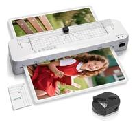 Laminator A3 Laminating Machine 70s Fast Warm-up, Cold and Thermal Laminator with Laminating Sheets for A3/A4/A5/A6, Lamination Machine with Paper Trimmer for Home Office School