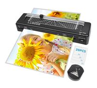 Laminator A3 Laminator Machine with Built-in Trimmer, Fast Warm-up, 13 Inches Cold and Thermal Laminator with 20 Laminating Sheets, Portable Laminating Machine for Home School Use (A3 laminator UK)