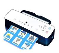 Laminator, A4 Machine Photo Laminating Machine Home Small Office Photo Plastic Sealing Information Certificate Document Laminating Machine