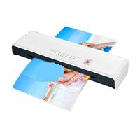 Laminator Machine, 13-inch Laminating Machine 4 Rollers Hot & Cold Thermal Laminator Quick Warm-up Laminating Machine for Home Office School