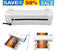 Laminator Machine Thermal Hot & Cold Laminator Laminating Pouches Paper Trimmer