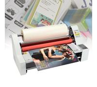 Laminator Machine with Cold & Hot Laminating, Single & Dual Sided, Adjustable 0-180℃, LCD Display, Ideal for School, Office, Commercial Use