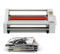 Laminator Machine with Hot and Cold Roll Technology for Single and Dual Sides Lamination of A2, A3, A4 Paper in Office and Home Settings