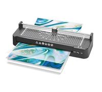 Laminator, Never Jam Technology, Double Heat Setting, 300mm/min, Office And Home Laminating