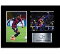 Lamine Yamal 2024 Football Player Spain A4 Printed Signed Autograph Photo Display Mount Gift For Barcelona Fans