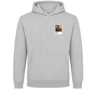 Lamine Yamal Barcelona Atlas Frame Men's Hoodie - Gray / S