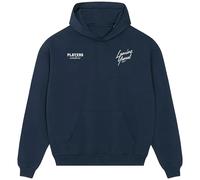 Lamine Yamal Logo 2 Men's Casual Hoodie - Navy / 3XL