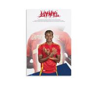 Lamine YamalWaterproof Posters Wall Art Posters Waterproof Home Printing Moisture-proof Easy to Install And Fade ResistantUnframe-style08x12inch(20x30cm)