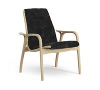 Laminett Armchair Oak Veneer/Black/Sheepskin