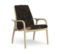 Laminett Armchair Oak Veneer/Espresso/Sheepskin
