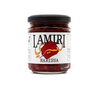 Lamiri Harissa Authentic Premium Tunisian Harissa Paste - 190 g, Traditional North African Chilli Pepper Condiment, All-Natural, Vegan & Gluten-Free - Ideal for Cooking, Marinades & Dips