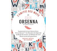L'amitie des mots: La grammaire est une chanson douce ; Les chevaliers du subjonctif ; La révolte des accents ; Et si on dansait ? ; La fabrique des mots ; Plaisirs secrets de la grammaire
