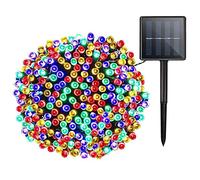 Lamker 30M 300 LED Solar String Lights Outdoor Waterproof 8 Modes Multicolour Fairy Light for Patio Garden Porch Yard Wall Fence Tree Christmas Wedding Party Festival Lighting Decorative
