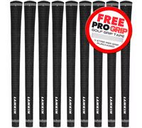 Lamkin Crossline Golf Club Grip, Midsize, .58 Round, For Maximum Feel and Stability, Black