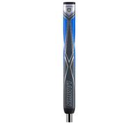 Lamkin Sinkfit PU Straight Golf Grips, Putter Grips, with Lamkin's Fingerprint Technology, Gray/Blue