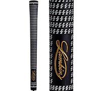 Lamkins Ladies Crossline Grip Black White Infill Golf Club Golfing Performance