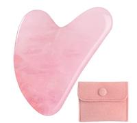Lamkrtlp Gua Sha, Guasha Tool Face for Jawline Sculpting and Puffiness Reducing, Gua Sha Tool for Face, Eyes, Neck and Body, Skin Care Gift (Pink)