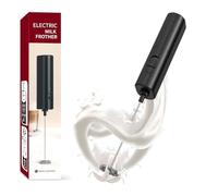 Lamkrtlp Milk Frother Handheld, Electric Milk Foam Maker, Hand Drink Mixer for Coffee, Lattes, Cappuccino, Matcha