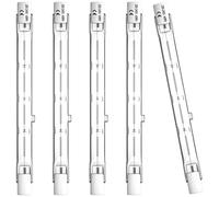 Lamkrtlp R7s Halogen Bulb 118mm 400W Dimmable 230V Linear Bulbs for Lamps, 2800K Warm White J118 Security Light Bulb, Pack of 5 [Energy Class G]