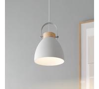 Lamkur Bergen pendant light, 1-bulb, white