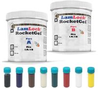 LamLock RocketGel - 25 Minute Stone Epoxy for Granite, Quartz, Marble, Tile - Easily Fix Chips, Fill Cracks, Repair Defects and Restore Countertops and Tile