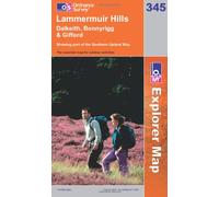 Lammermuir Hills: Sheet 345 (OS Explorer Map)