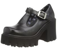 Lamoda My Style Chunky Mary Jane Shoes for Women in BlackPU, Trendy Comfortable Mary Janes for Casual, Office, Party, Stylish Everyday Wear, Modern Fashion Footwear, UK5