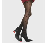 Lamoda Quiet Down Black PU Chic Urban Ankle Boots Street Style Fashion - UK5