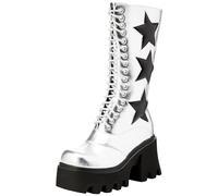 LAMODA - Women's Big League Chunky Platform Calf Boots in UK5