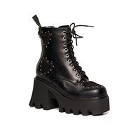 LAMODA Women's All I Need Ankle Boot, Black Pu, 6 UK