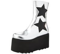 LAMODA - Women's Big Shot Chunky Platform Ankle Boots in UK4