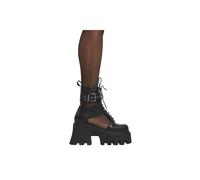 Lamoda Women's Busy Black Chunky Platform Ankle Boots Edgy Statement Footwear | Size: 6 Lamoda Black 6
