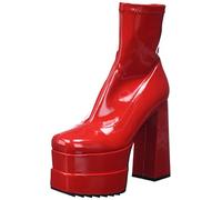 LAMODA Women's Cassette Ankle Boot, Pink Patent, 3.5 UK
