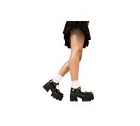 Lamoda Women's Dedicated Chunky Mary Jane Shoes Black Platform Gothic Heels | Size: 5 Lamoda Black 5